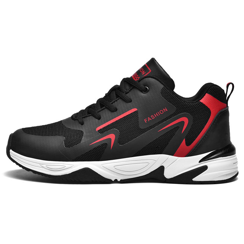 Manufacturer Custom Logo White Black Sneakers Man High Quality Stylish Running Shoes for Men