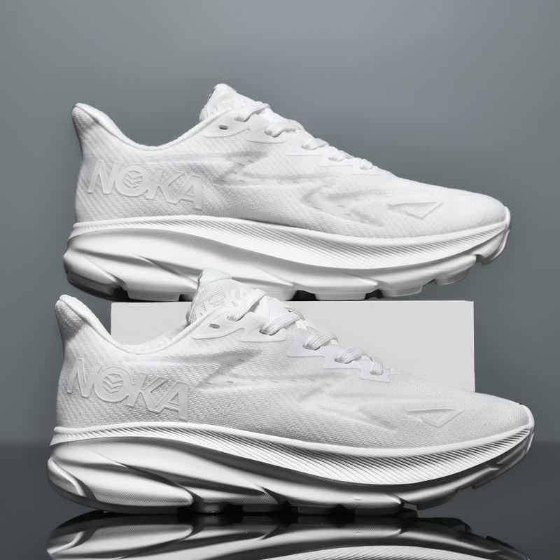 Road Running Minimal Shoes Men's Women's Sneakers Platform Stretch Fabric Mesh Athletic Low-top Light-weight Breathable Sneakers