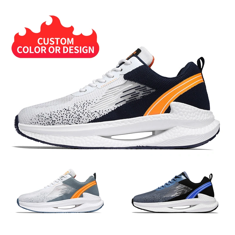 New Design Men Casual Running Shoes Cushion Sneakers Sport Shoes with Wholesale Customized Professional
